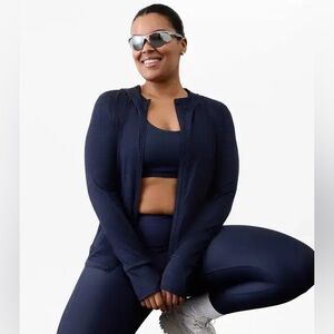 Athleta Pacifica Illume UPF Fitted Jacket